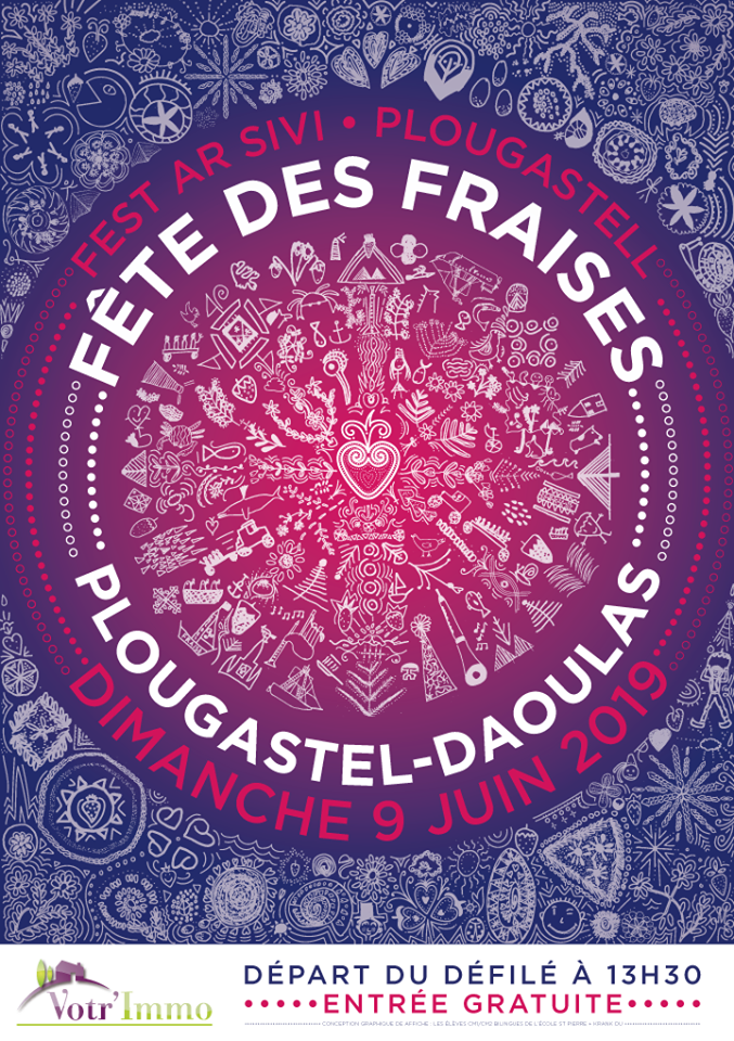 RÃ©sultat de recherche d'images pour "fete des fraises plougastel 2019"