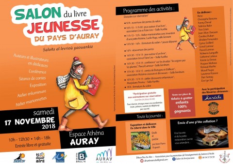 AURAY - Salon du livre jeunesse du Pays d'Auray