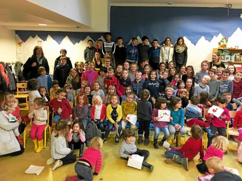 PLOUNEOUR-LANVERN - Rencontre entre classes bilingues