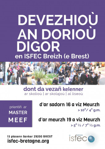 BREST - Portes ouvertes ISFEC 