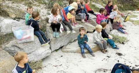 PLABENNEC - École Sainte-Anne. Un séjour à l’île de Batz pour la filière bilingue 