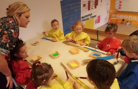 CONCARNEAU -  Les écoliers de Notre-Dame du Sacré-Cœur inspirés par la mer