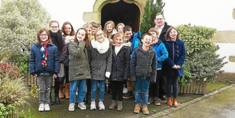 MUZILLAC - Les élèves de l’école Sainte-Bernadette à la rencontre de l’historien François Ars