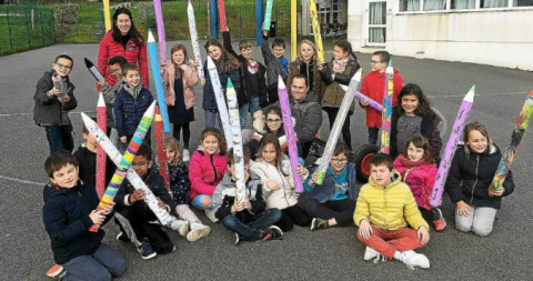 SAINT-AVE - L’école Notre-Dame prépare la course de caisse à savon