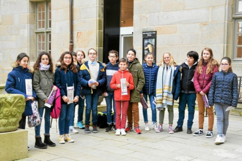 LANNILIS - Les bretonnants du collège Saint-Antoine à Quimper