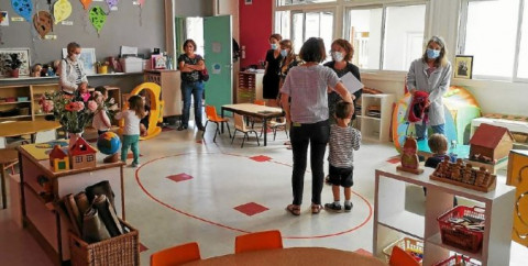 CAUDAN - Les petits nouveaux de Saint-Joseph explorent leurs classes