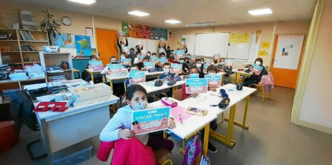 ROSPEZ - Les élèves de CE et CM de l’école Sainte-Marie initiés au volley