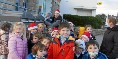 CARNAC - À l’école Saint-Michel, une lettre au Père Noël