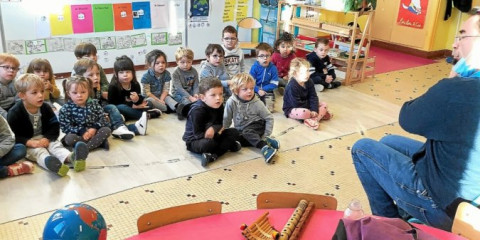 PLABENNEC - Initiation à la musique à l’école Sainte-Anne