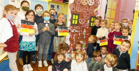 CARNAC - Les bilingues de l’école Saint-Michel, voyagent dans la culture allemande