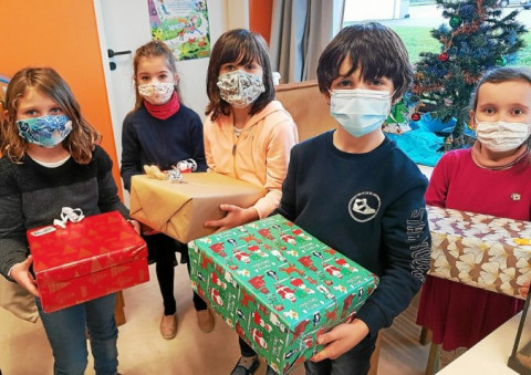 QUIMPER - L’élan de solidarité des écoliers pour Noël