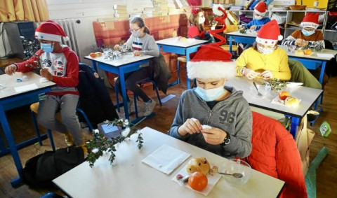 PLOUESCAT - Un goûter de Noël comme autrefois à l’école Notre-Dame des Victoires