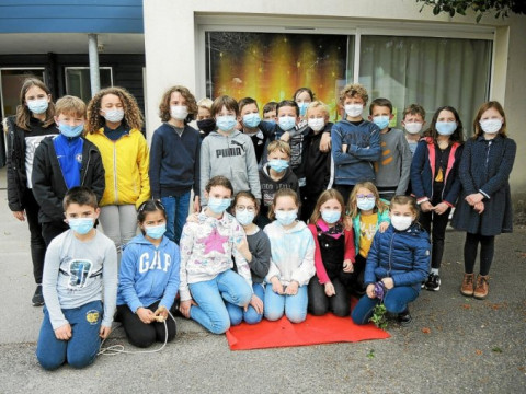 MONTERBLANC - Une immersion dans le monde du cinéma à l’école Notre-Dame de la Croix