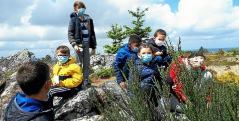 CONCARNEAU - Une sortie nature pour les élèves de Notre-Dame du Sacré-Cœur