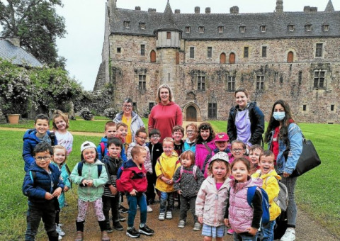 GUINGAMP - Des châteaux pour la maternelle bilingue français-breton de l’école Saint-Léonard