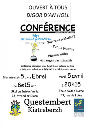 QUESTEMBERT - Conférence sur le bilinguisme