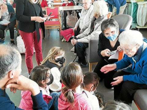 QUIMPER - Les résidents du Missilien travaillent avec des écoliers sur le chant breton 