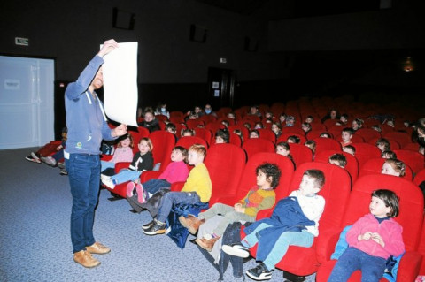 ROSTRENEN - deux films en breton au cinéma pour les classes bilingues 