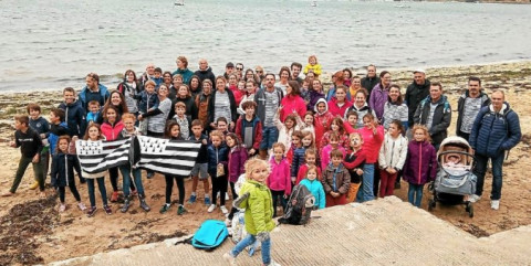 SAINT-AVE - Une journée d’intégration à l’Île-aux-Moines pour la filière bilingue