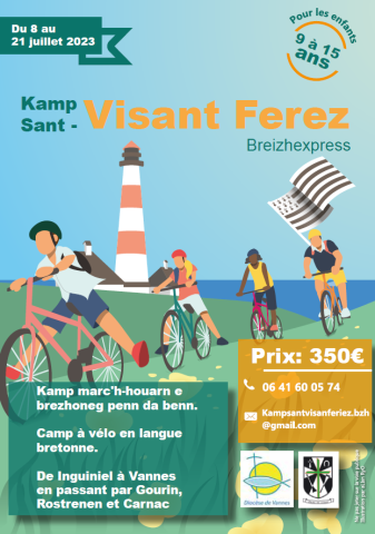 Morbihan - Camp à vélo 100 % en Breton du 8 au 21 juillet 