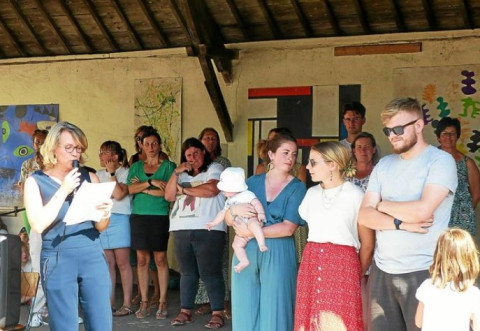 SURZUR (56) - Une fête pour le départ de trois instituteurs à l’école Saint-André