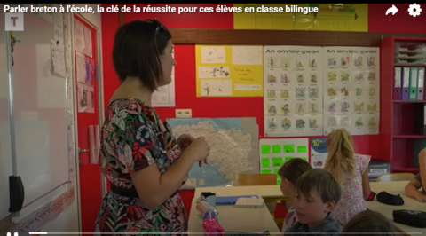 À l’école Sainte-Thérèse de Guilers (29), le breton rime avec ouverture sur le monde