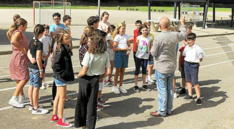 Collège de Saint-Gildas - Brech (56),  avec 771 élèves Les effectifs du Collège restent stables