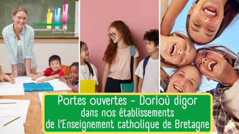 Portes ouvertes dans nos établissements de l'Enseignement catholique 