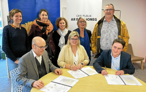 29-Plougastel-Daoulas-Langue bretonne : deux écoles de s’engagent dans la charte Ya d’ar Brezhoneg