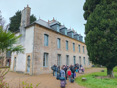 Sainte Anne d'Auray (56) - Séjour à L'abbaye de Landévennec pour les collégiens de Saint-Anne