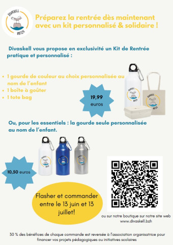 Divaskell Breizh - un kit rentrée - Opération du 13 juin au 13 juillet