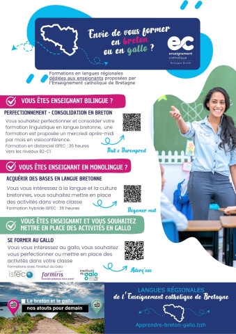 Enseignants - Formations en Breton
